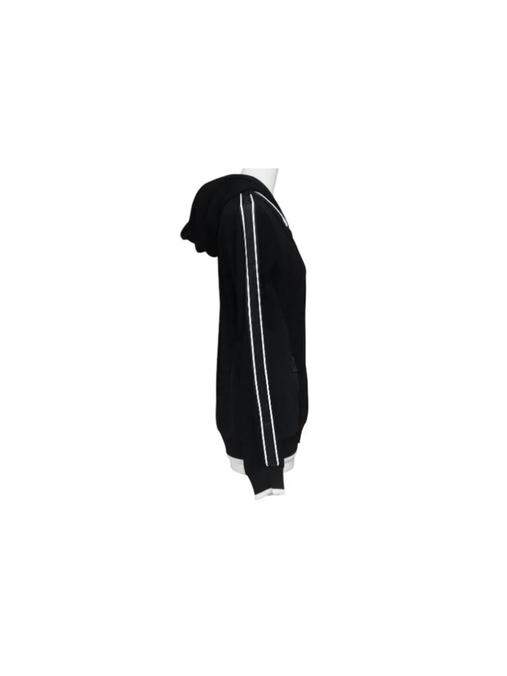 Chanel Sport Line Zip Up Hoodie CC Logo Pile Mesh 4 36